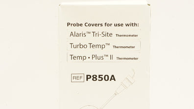 CareFusion P850A Alaris Tri-Site, Turbo Temp, Temp Plus Thermometer - Box of 200